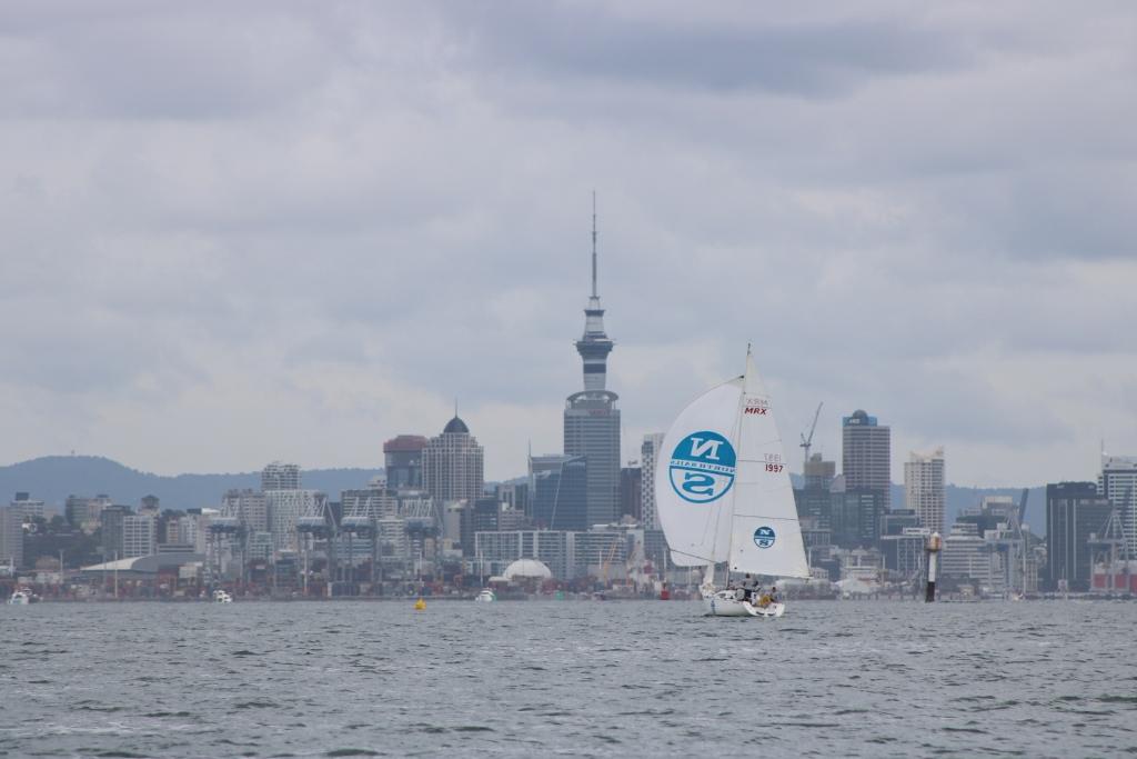 Chris Way leads race 2 © RNZYS Media